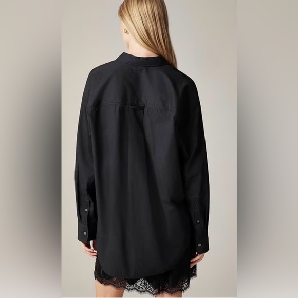 J.Crew Étienne oversized shirt in lightweight oxford - Picture 2 of 7